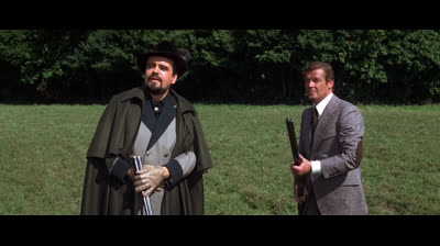 james bond 007:Moonraker vf:Roger Moore  Michael Lonsdale