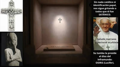 LA TUMBA de JMB nos grita una vez más que ¡SU DIOS FUE LUCIFER!