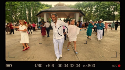 PRESENTACIÓN DE NUEVA ORQUESTA EMILIO B.  ROSADO EN LA ALAMEDA DEL SUR DE LA CIUDAD DE MÉXICO