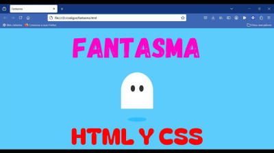 Cómo dibujar un fantasma en HTML y CSS - Web development