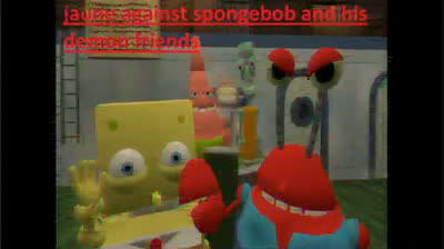 jaune against spongebob and his demon friends Ep 1 (primer dia).mp4