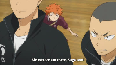 Haikyuu!! S1E2 - O Clube de Voleibol do Colégio  Karasuno - Legendado PT-BR